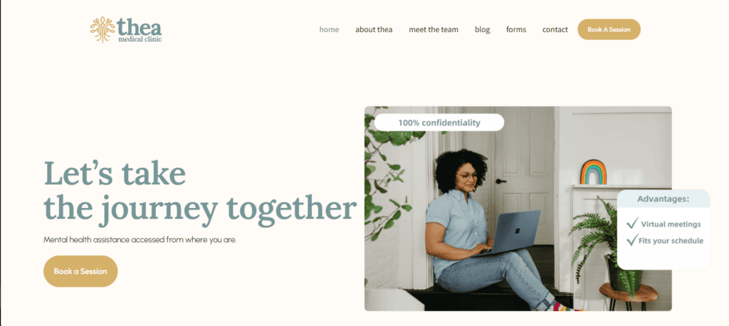 Thea Medical Center screenshot