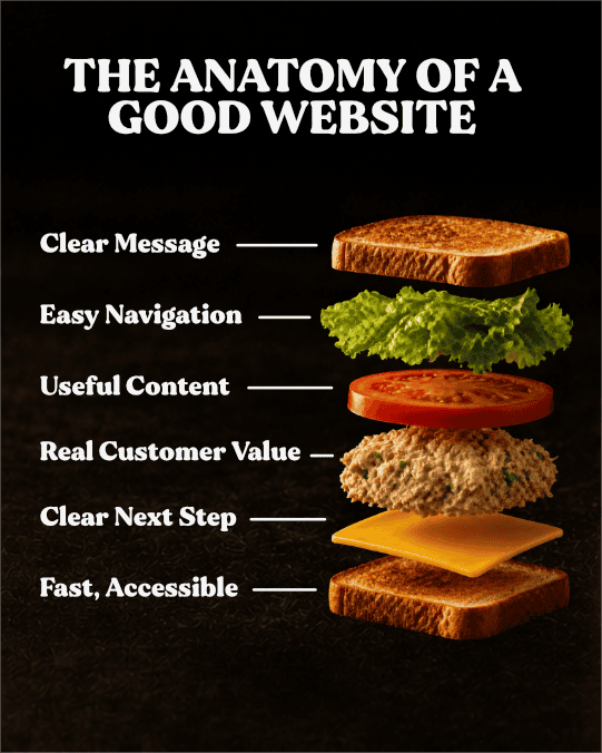 What Makes a Good Website? The Essential Ingredients 2 anatomy of a good website
